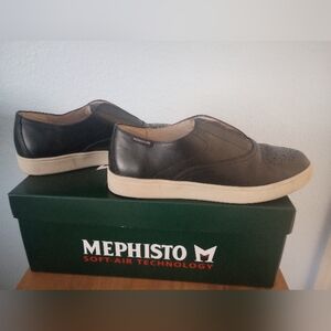 Mephisto Norah Leather Slip-On Sneaker
